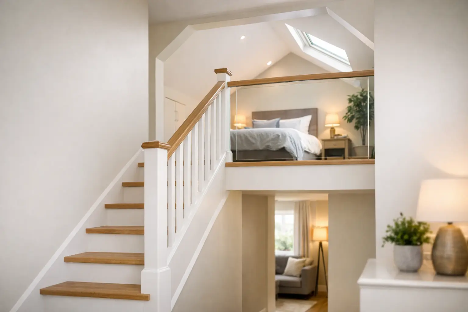 Loft Conversion With Stairs That Works