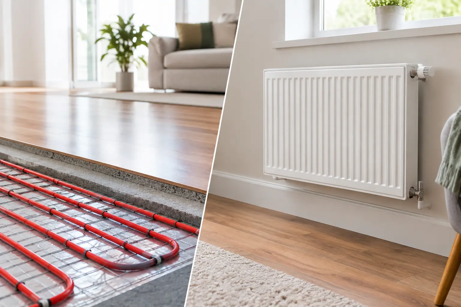 Underfloor Heating Versus Radiators: Which Fits?